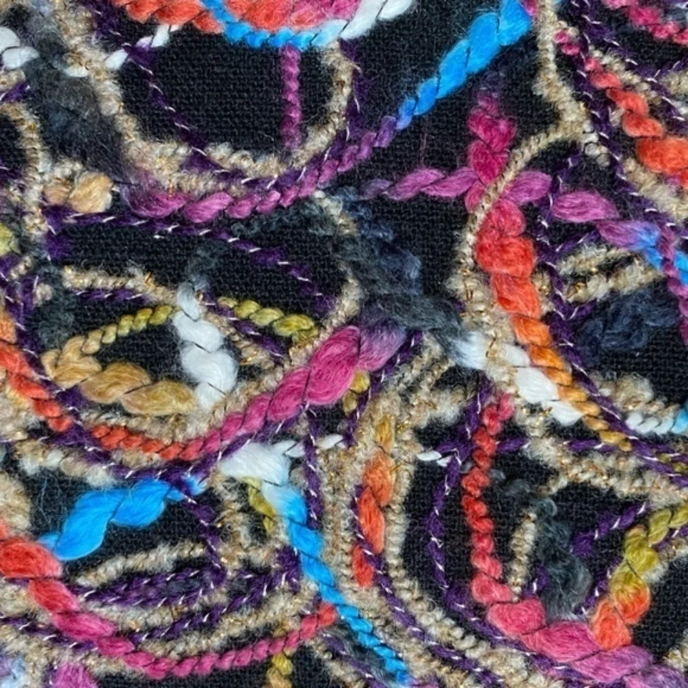 Anthropologie Multi Color Throw Pillow Cover